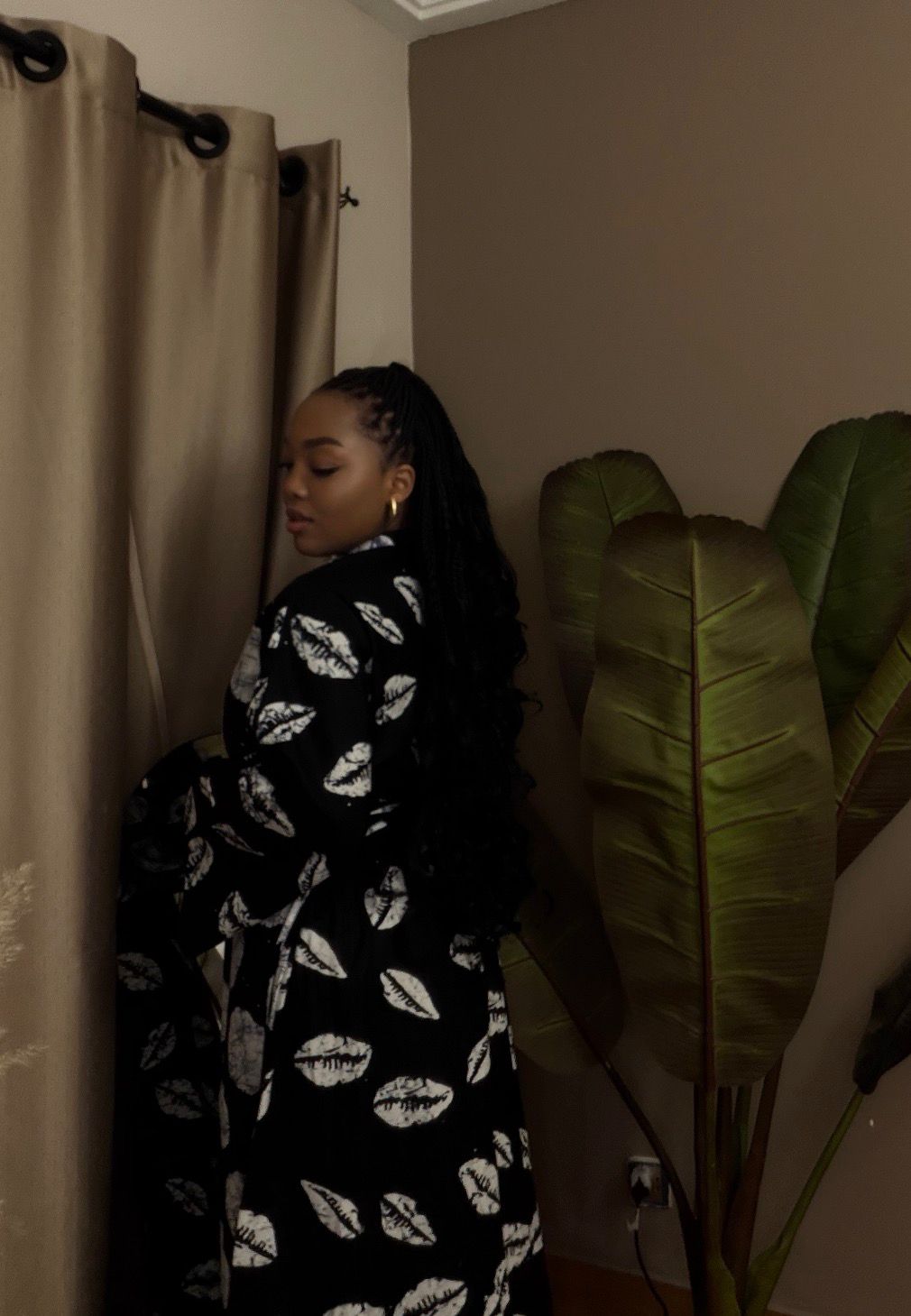 Robe Ankara Noir