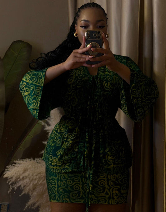 Ensemble Jupe Naila Vert