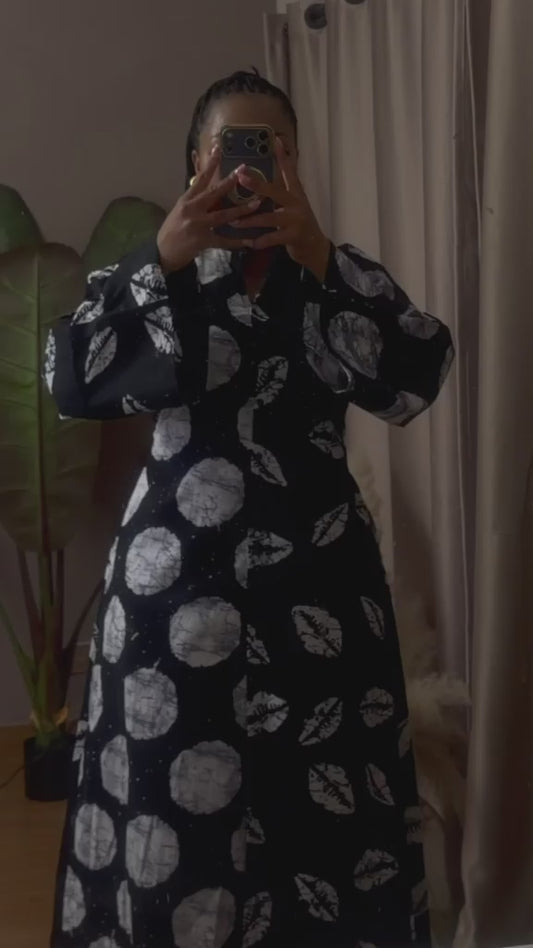 Robe Ankara Noir